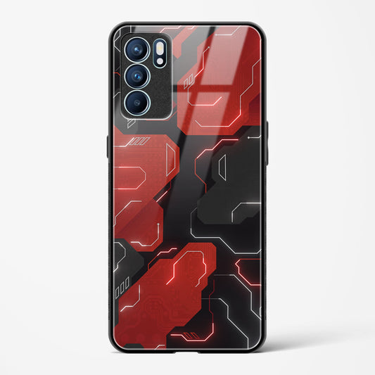 Gaming Rouge - Oppo Reno 6 5G Glass Gripper Case