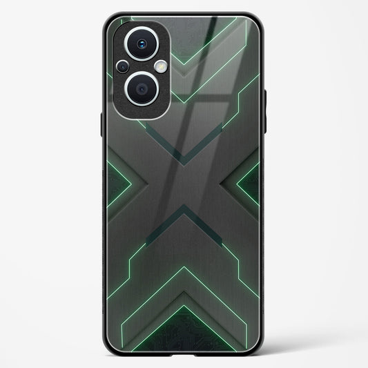 Green Horizon - Oppo F21 Pro 5G Glass Gripper Case