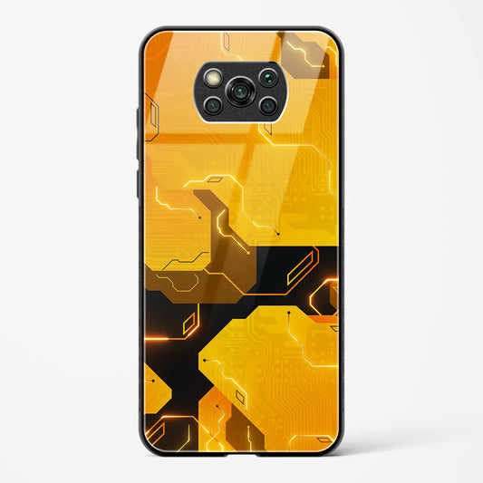 Solar Flare - POCO X3 Pro Glass Gripper Case