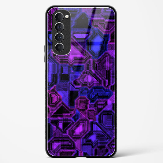 Twilight Fusion - Oppo Reno 4 Pro Glass Gripper Case