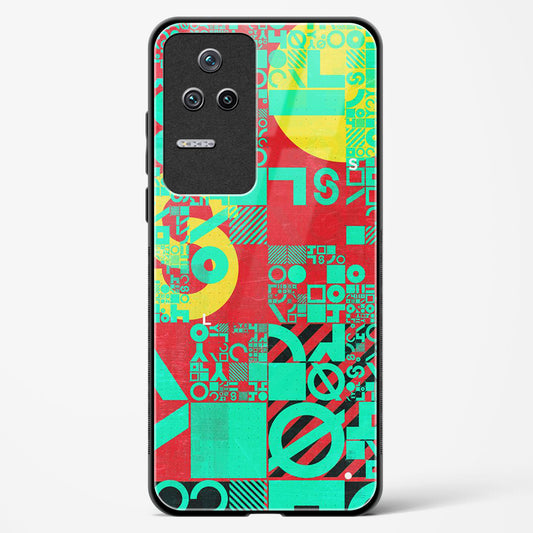 Orient Abstract - Redmi K40S Glass Gripper Case