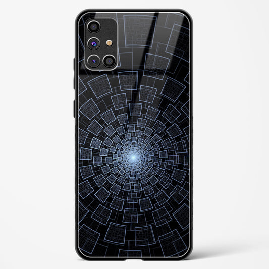 Cyber Tunnel - Samsung Galaxy M51 Glass Gripper Case