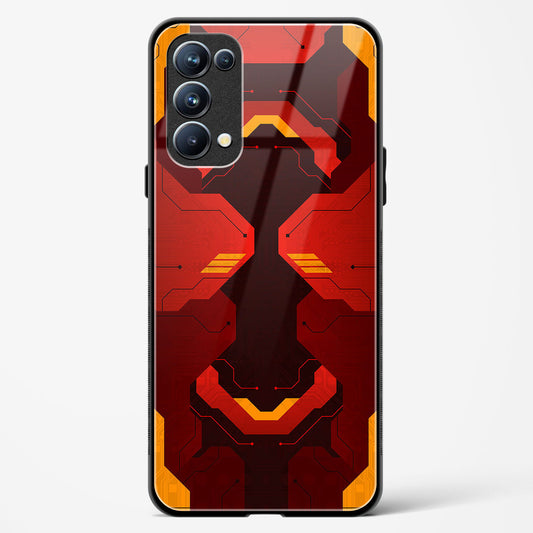 Flame Fusion - Oppo Reno 5 Pro Glass Gripper Case