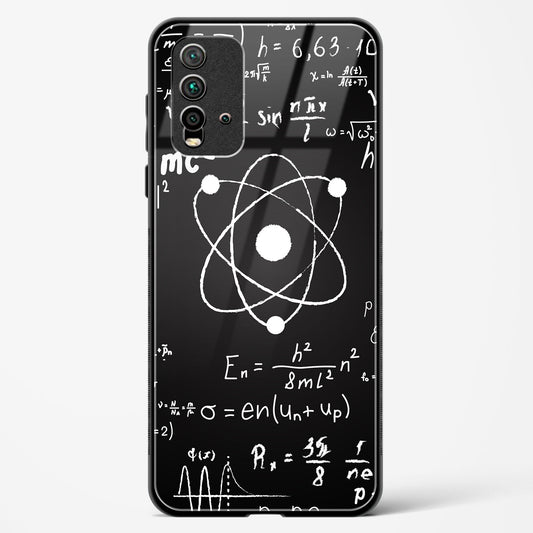 Physics Noir - Redmi 9 Prime Glass Gripper Case