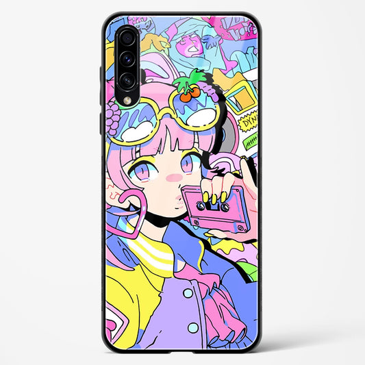 Art Station - Samsung Galaxy A30S Glass Gripper Case