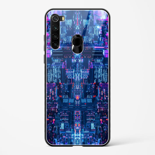 City Glitch - Redmi Note 8 Glass Gripper Case