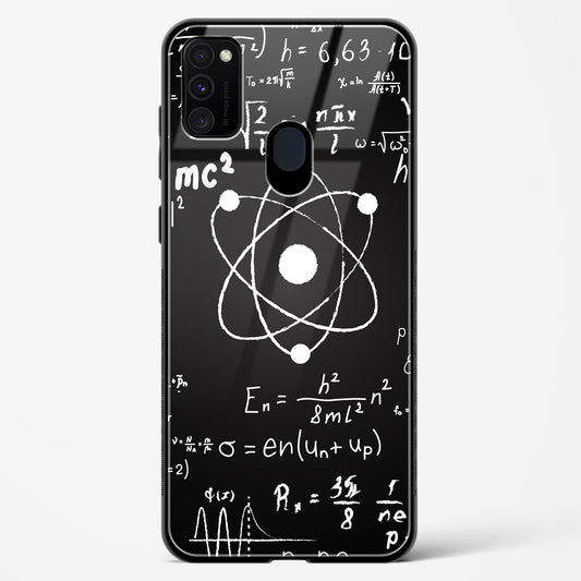 Physics Noir - Samsung Galaxy M30S Glass Gripper Case