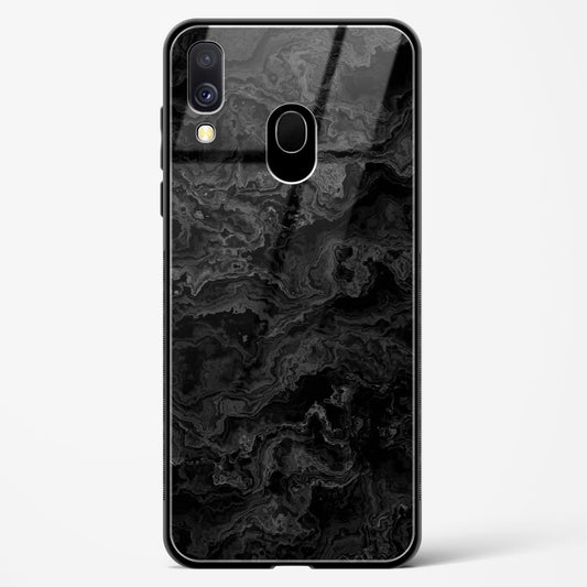 Charcoal Veil - Samsung Galaxy A40 Glass Gripper Case