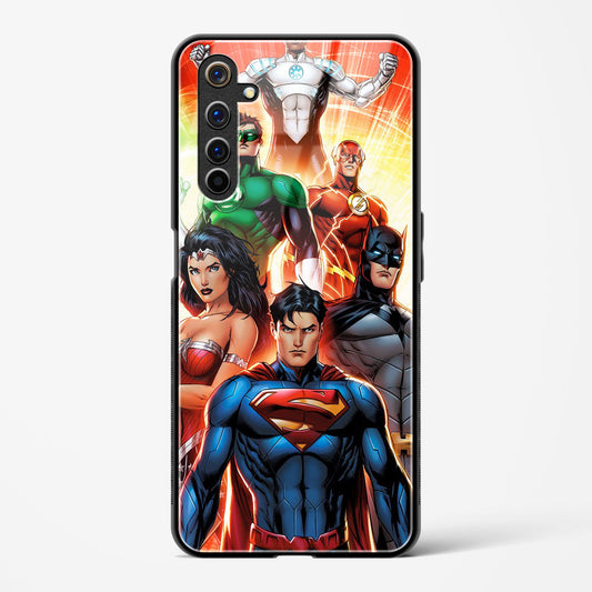 Justice Time - Realme 6 Glass Gripper Case