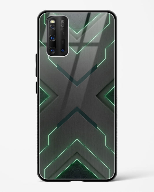 Green Horizon - Vivo iQOO3 Glass Gripper Case