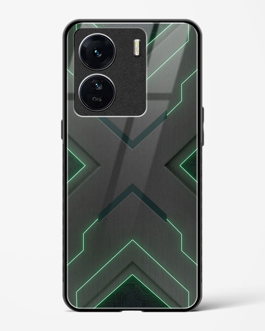 Green Horizon - Vivo iQOO Z7s Glass Gripper Case