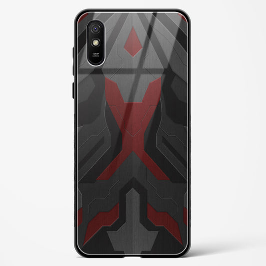 Ruby Rampage - Redmi 9A Glass Gripper Case