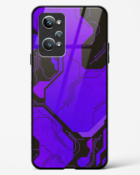 Purple Pulse - Realme GT2 Glass Gripper Case