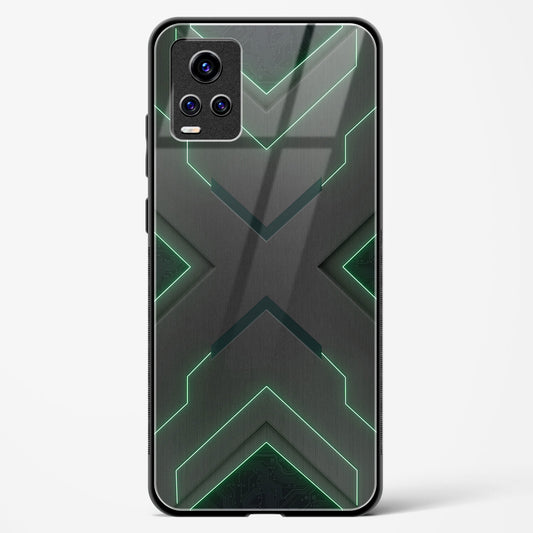 Green Horizon - Vivo V20 Pro Glass Gripper Case