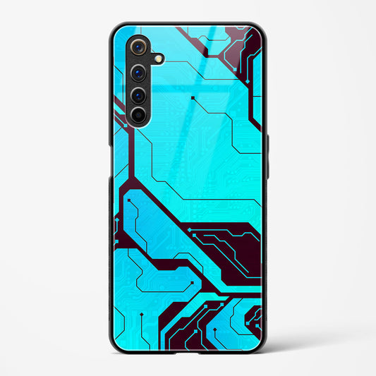 Oceanic Odyssey - Realme 6s Glass Gripper Case