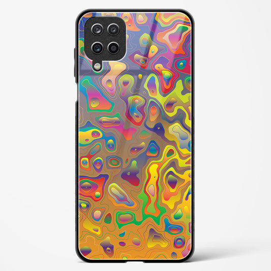 Contour Map - Samsung Galaxy F22 Glass Gripper Case