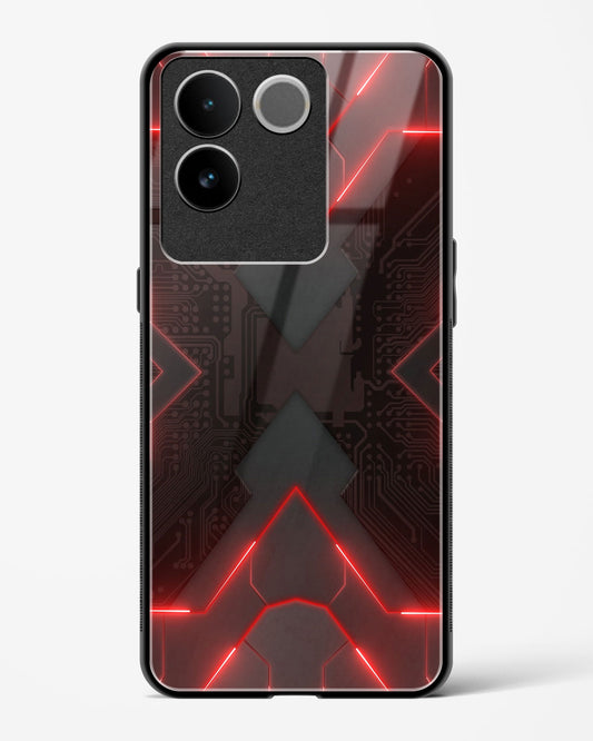 Red Horizon - Vivo iQOO Z7 Pro 5G Glass Gripper Case