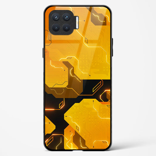 Solar Flare - Oppo Reno 4 Lite Glass Gripper Case