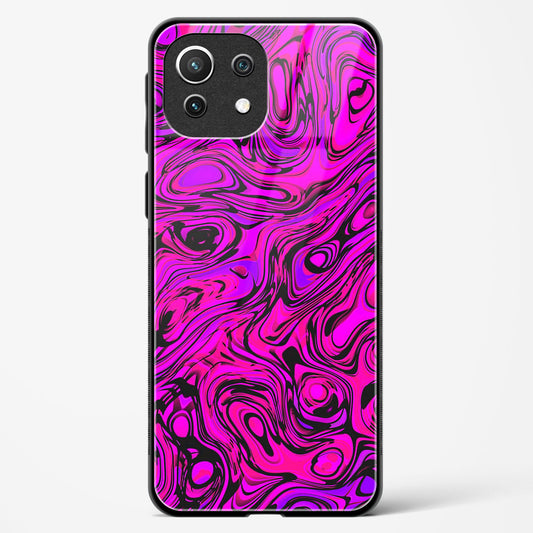 Colourful Liquid Vector - Mi 11 Lite Glass Gripper Case