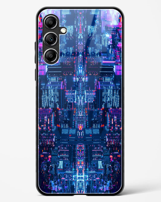 City Glitch - Samsung Galaxy M54 5G Glass Gripper Case