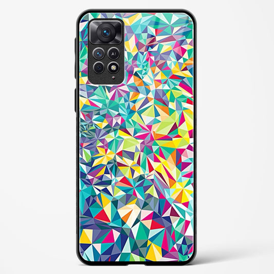 colorful geometric abstract - Redmi Note 11 Pro Plus 5G Glass Gripper Case