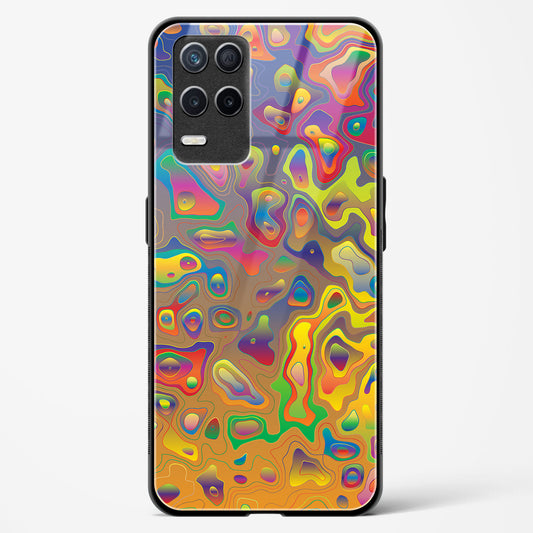 Contour Map - Realme 8 5G Glass Gripper Case