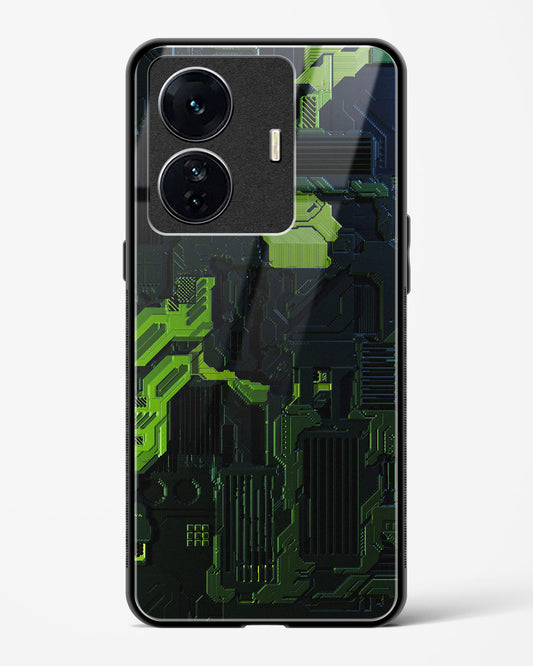 Shadowed Jade - Vivo iQOO Z6 Pro 5G Glass Gripper Case