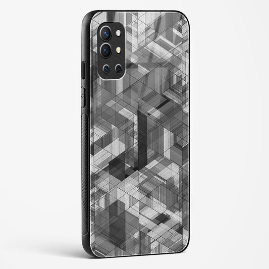 Black Diamond Grid OnePlus OnePlus 9R Glass Gripper Case