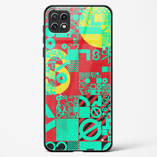 Orient Abstract - Samsung Galaxy F42 5G Glass Gripper Case