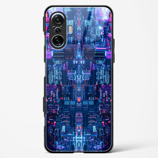 City Glitch - POCO F3 GT Glass Gripper Case