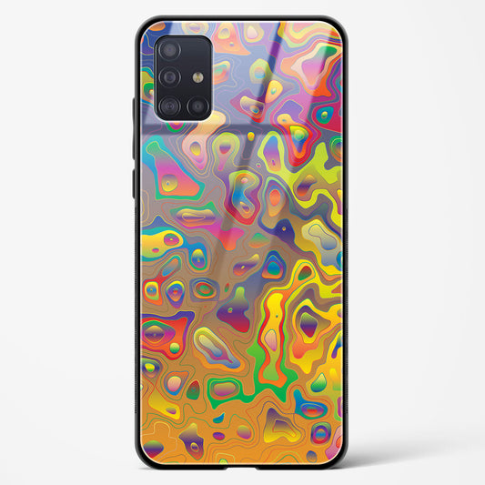 Contour Map - Samsung Galaxy A51 Glass Gripper Case