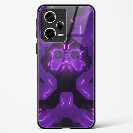 Violet Vortex - Redmi Note 12 Pro 5G Glass Gripper Case