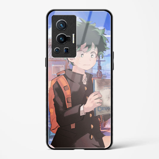 Giggling Courage - Vivo X70 Pro Glass Gripper Case