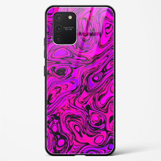 Colourful Liquid Vector - Samsung Galaxy S10 Lite Glass Gripper Case