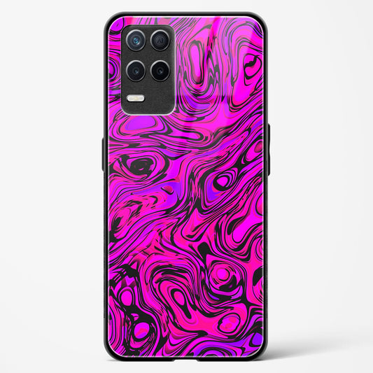 Colourful Liquid Vector - Realme 8 5G Glass Gripper Case