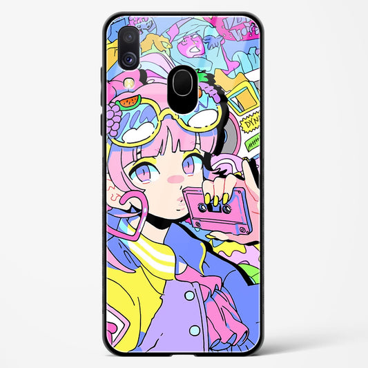 Art Station - Samsung Galaxy A40 Glass Gripper Case