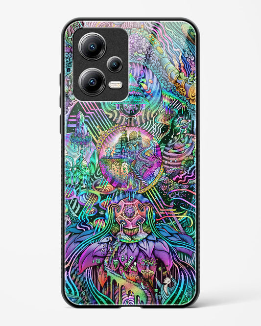 Trippy Galaxy - POCO X5 5G Glass Gripper Case