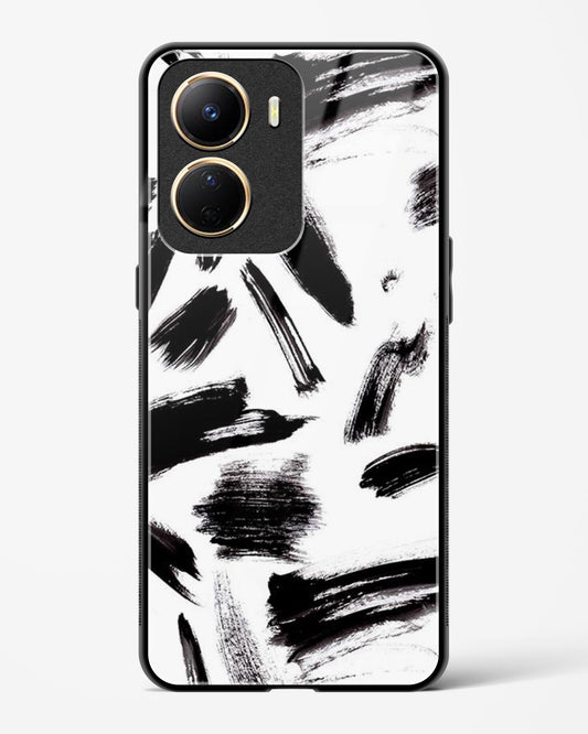 Ink Marks - Vivo Y16 Glass Gripper Case