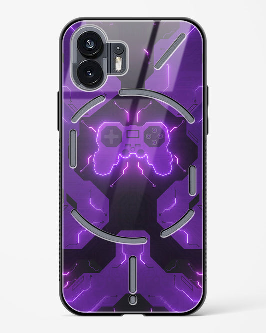 Violet Vortex - Nothing Phone 2 Glass Gripper Case