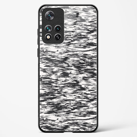 Black and White Glitch - Xiaomi 11i 5G Glass Gripper Case