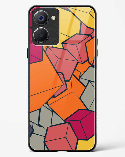 Cubic Blast - Realme 10 Pro 5G Glass Gripper Case