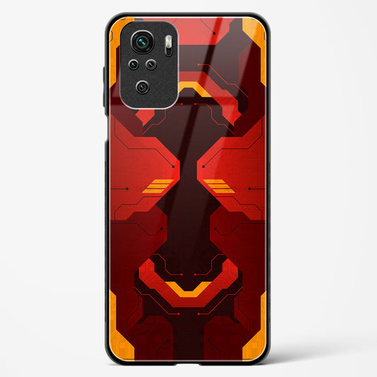 Flame Fusion - Redmi Note 10s Glass Gripper Case