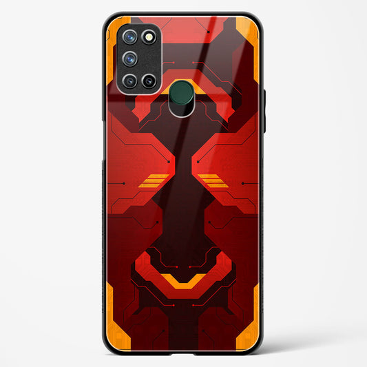 Flame Fusion - Realme 7i Glass Gripper Case