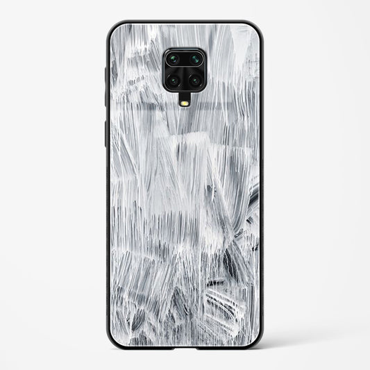 white paint - Redmi Note 9 Pro Max Glass Gripper Case