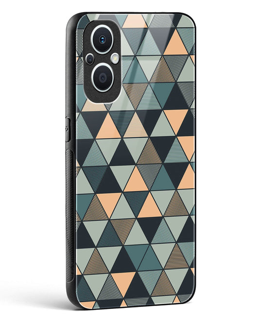 Triangle Mosaic - OnePlus Nord N20 5G Glass Gripper Case