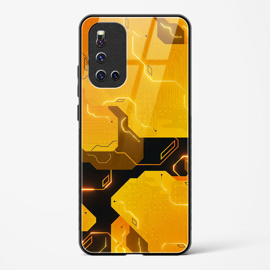 Solar Flare - Vivo V19 Glass Gripper Case