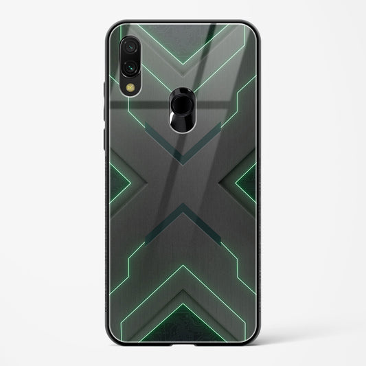 Green Horizon - Redmi Note 7S Glass Gripper Case