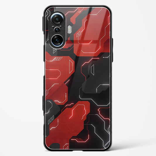 Gaming Rouge - POCO F3 GT Glass Gripper Case