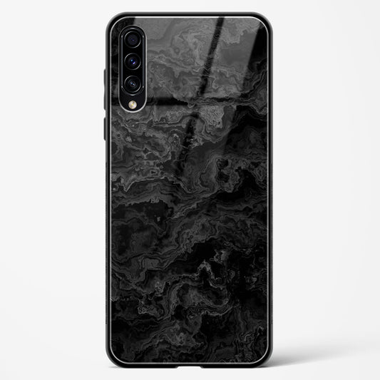 Charcoal Veil - Samsung Galaxy A70S Glass Gripper Case