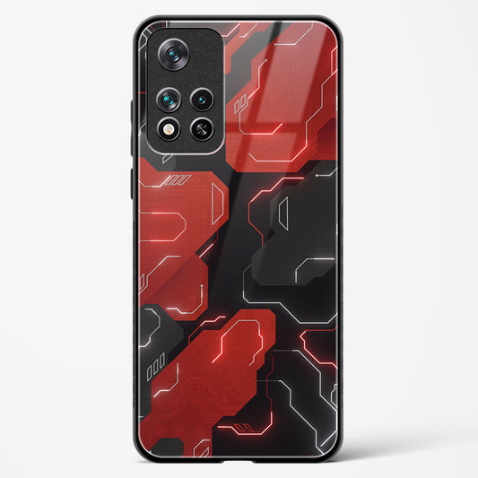 Gaming Rouge - POCO M4 Pro 5G Glass Gripper Case